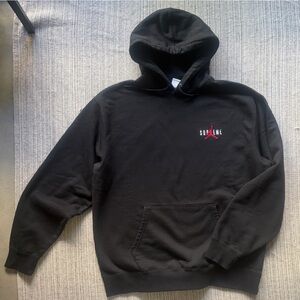 Supreme x Jordan Brand Black Hoodie